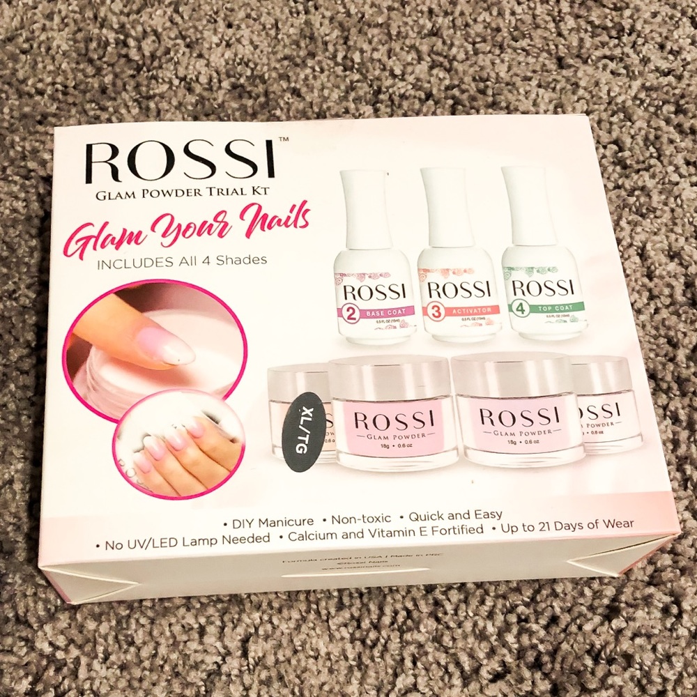 ROSSI Glam Powder Kit - DIY Dip Nails